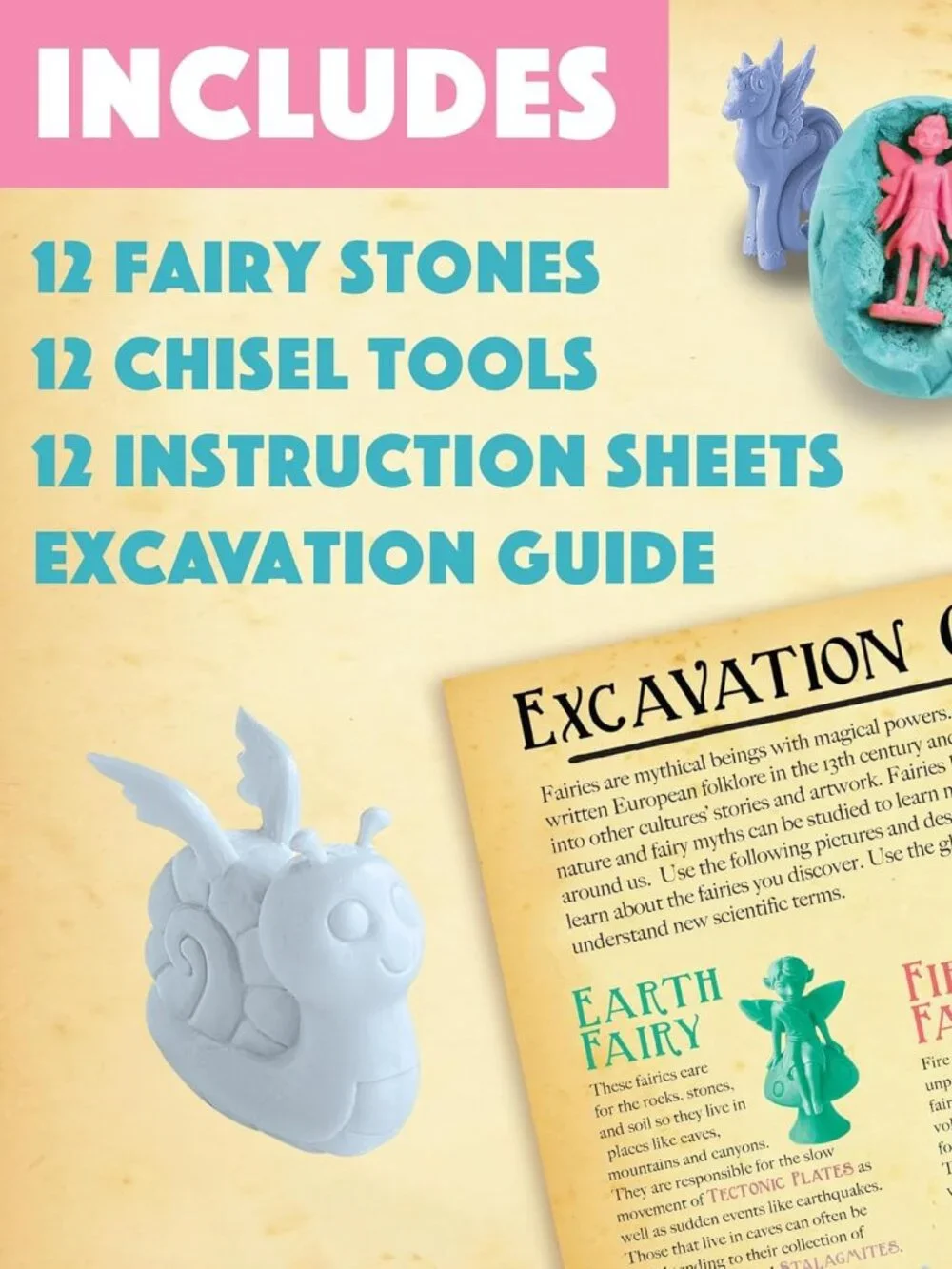 NWT Fairies - Dig It Up Discoveries